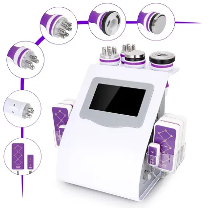 UNOISETION 6-in-1 At-Home Cavitation Equipment – Non-Surgical Body Firming Tool